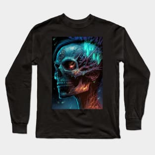 Death In Neon Long Sleeve T-Shirt